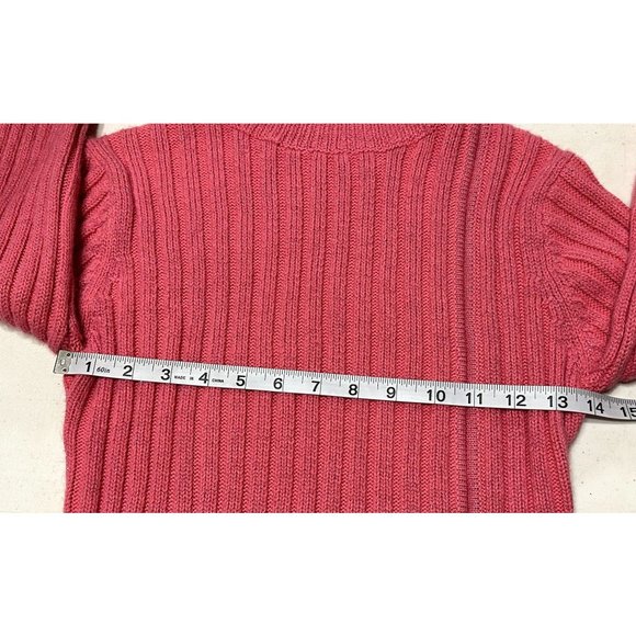 Christie Brooks Brand Pink Sweater Acrylic Blend Girl's Large (14) - Picture 9 of 9